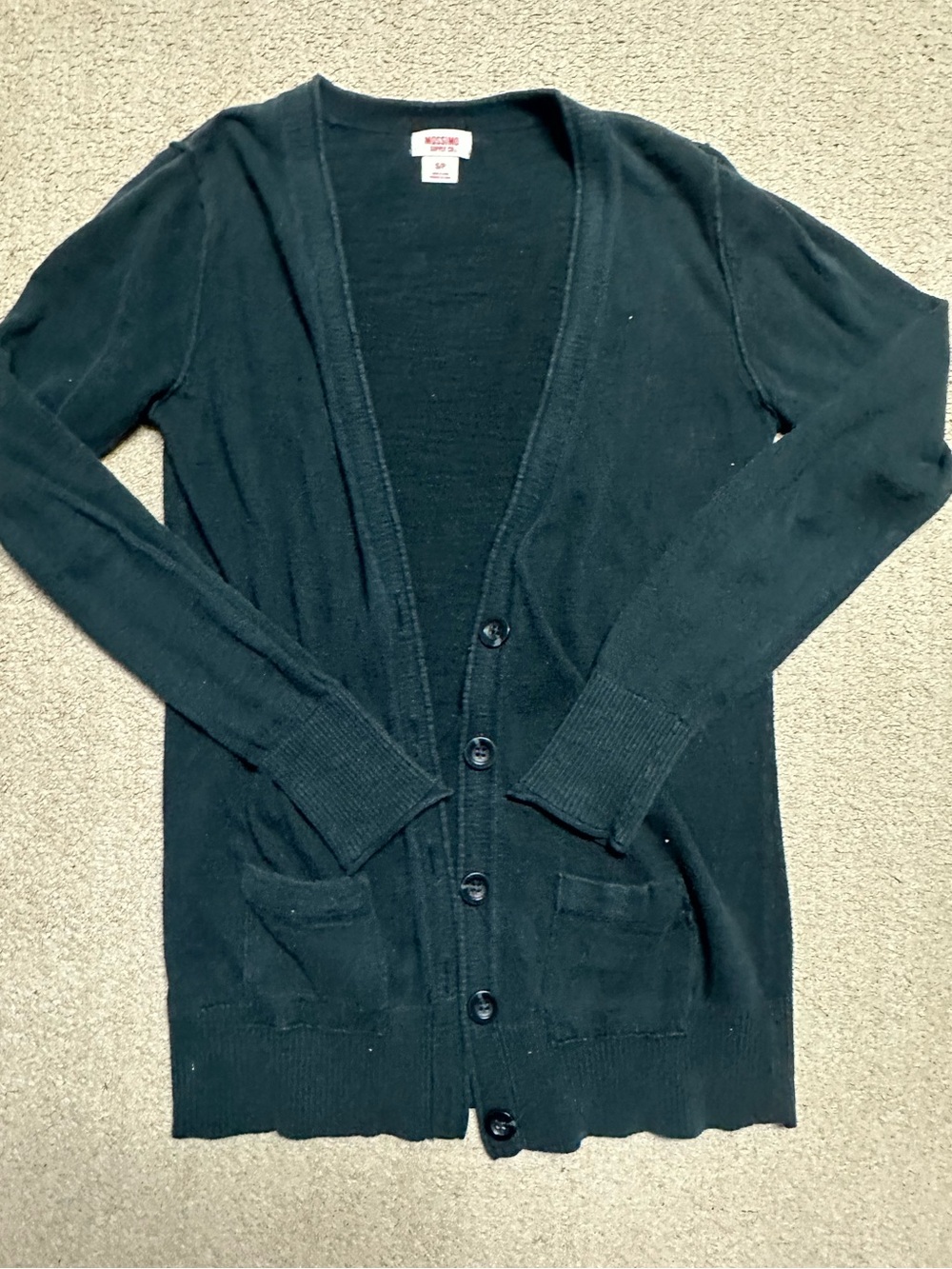 Mossimo Supply Co. Black Knit Cardigan